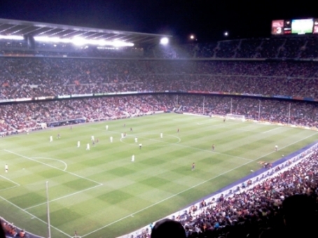 Vista del Camp Nou - click para ampliar