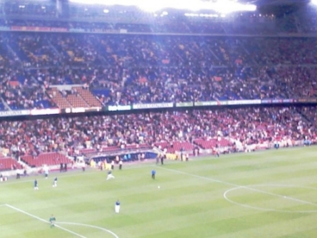 La iluminación del estadio