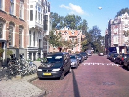 Calles y fachadas de Amsterdam - click para ampliar