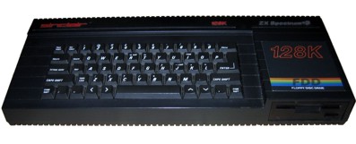 ZX Spectrum3 con disquetera incorporada